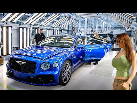 BENTLEY Factory ????2024: Production & Manufacturing – Building Luxury Hand-Built [Assembly process]