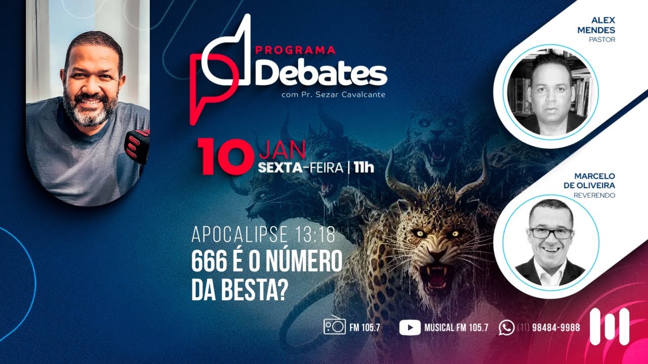 Debate: 666 é o número da besta? APC 13:18