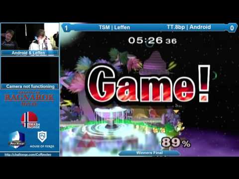 Call of Ragnarok - TSM | Leffen (Fox) vs Android (Sheik) - Winners finals