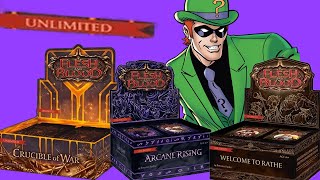 Vibe Check FAB Unlimited BOXES (Flesh and Blood TCG 12/30/21)