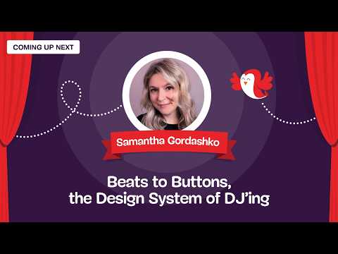 The Design System of DJ’ing with SAMANTHA GORDASHKO – Smashing Meets Design Systems, Feb 2026