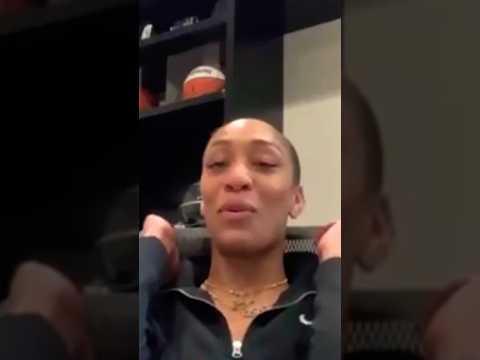 Jeff Teague DESTROYS A'ja Wilson for saying she's better than NBA players #nba #basketball #wnba