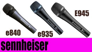 Video thumbnail for Confronto Sennheiser e840 vs e935 vs e945 italiano by liviocampus