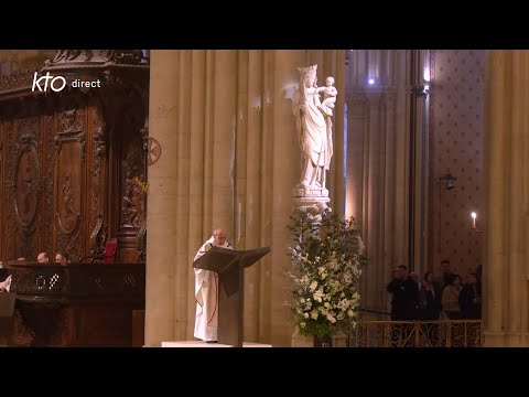 Messe du 24 mars 2025 à Notre-Dame de Paris