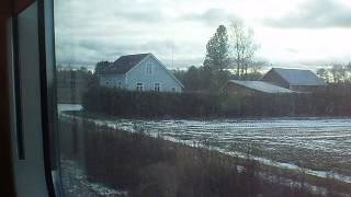 IC 54 passes Jepua ex station by 157 km/h