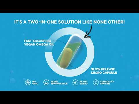 Wellbeing Nutrition Slow | Gut Health | 20 Billion CFU Probiotic & Prebiotic in Vegan Omega 3 Oil |