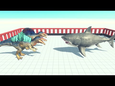 FAKE Units With Original Itself Vs Mutant Megalodon ARBS | Animal Revolt Battle Simulator
