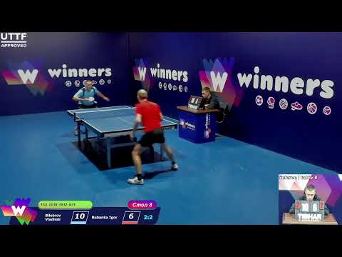 Bilobrov Vladimir - Rubanka Igor. WINners CUP Table Tennis 8 27.12.2020 14:45
