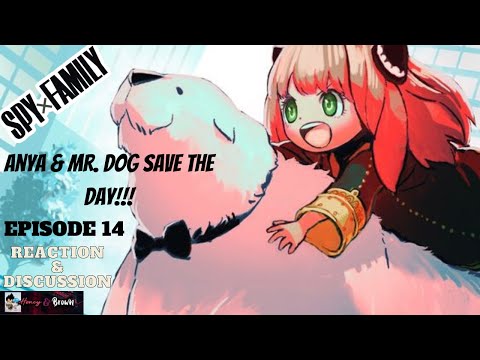 Super Anya & Super Dog! Spy x Family Ep. 14 ("Disarm the Time Bomb") REACTION!!!