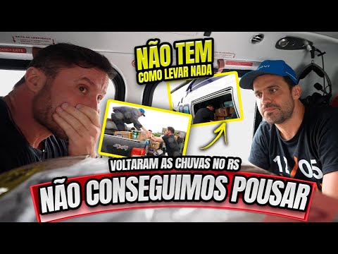 PABLO MARÇAL EM SUA MISSÃO NO RS - TIVEMOS PROBLEMAS AO LEVAR MANTIMENTOS