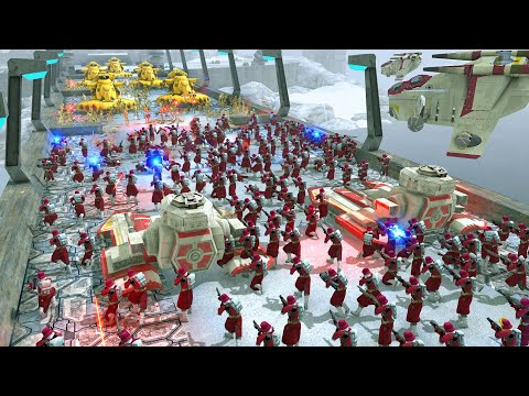 Realistic Clone Wars Invasion of MYGEETO Bridges! - Gates of Hell: Star Wars Mod