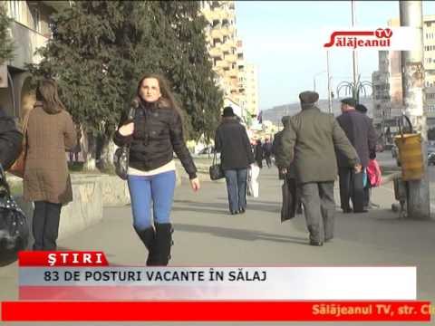 83 DE POSTURI VACANTE IN SALAJ