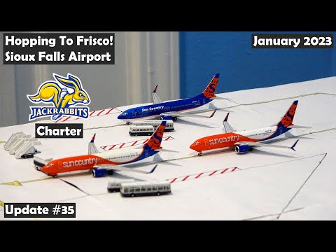 Hopping to Frisco! | Sioux Falls Regional Airport Update #35 - January 2023