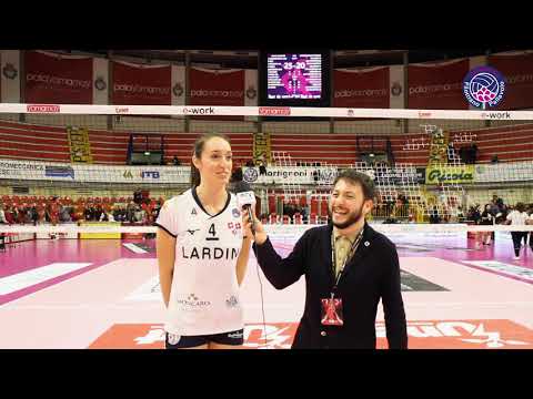 12a Giornata: Unet E-work Busto Arsizio - Lardini Filottrano 3-0. Laura Partenio