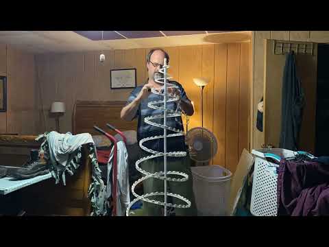 Cheap Spiral Trees make a great prop.