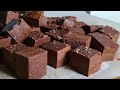 2 Ingredients Will Make The EASIEST Fudge Ever Microwave FUDGE Recipe QUICK EASY