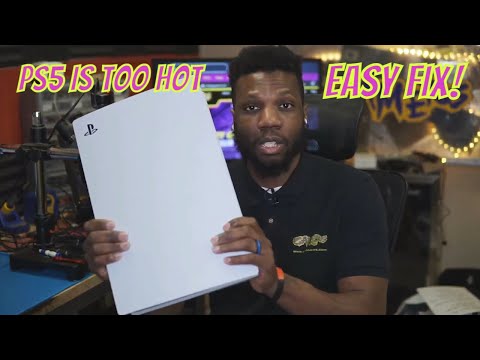 Fix PS5 Overheating and Is Too Hot (EASY 5 Minute Fan Repair!)