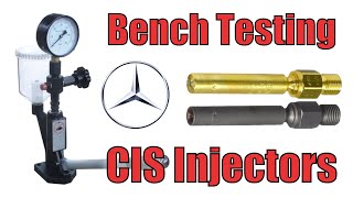 560SL - Test stanowiskowy wtryskiwaczy Bosch CIS (pop tester)