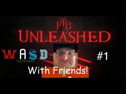 A Present For Alphastep | Let's Play FTB Unleashed (With Friends!) #1