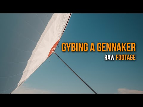 How to Gybe a Gennaker (Live Student Demo)