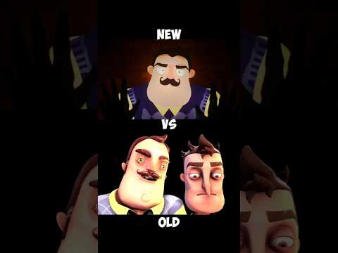 Hello Neighbor Song NEW vs OLD Part 5 (2D vs 3D Animations)