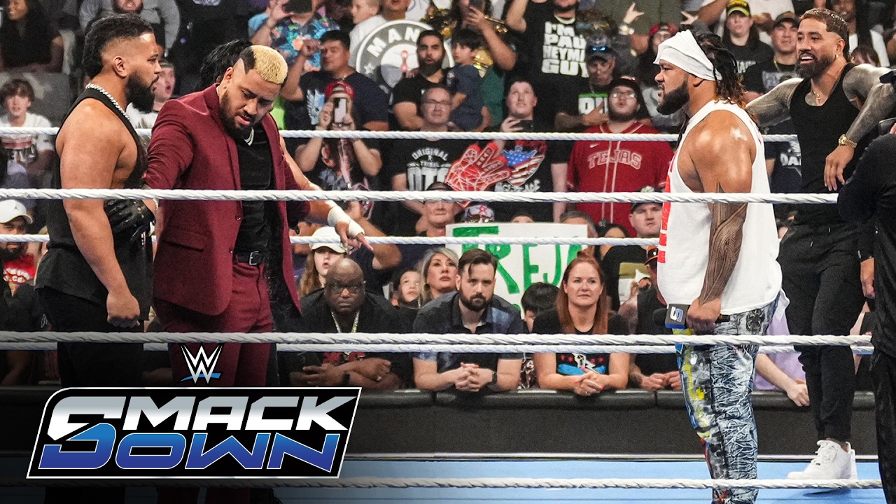 Jacob Fatu kicks Tama Tonga as he refuses help from Solo Sikoa and The Usos: SmackDown highlights