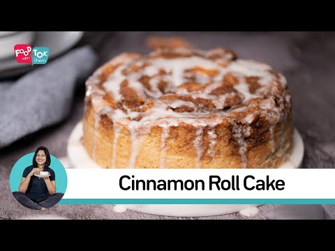 Easy Cinnamon Roll Cake Recipe | The Best Cinnamon Roll Cake | New Year Special Cake Recipe