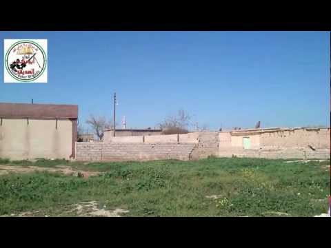 استهداف الفوج 93 بصواريخ محلية الصنع بعد السيطرة على مدينة عين عيسى في الرقة من قبل لواء أبو بكر الصديق