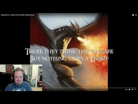 Roman Reacts: Dragonshore - Clamavi De Profundis (Original Song)
