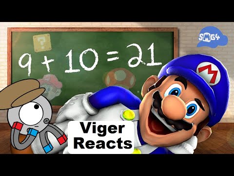 Viger Reacts to SMG4's "The Totally Legit Learning Show with SMG4"