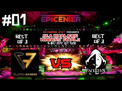 Clutch Gamers vs Team Faceless EPICENTER 2017