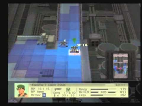 Front Mission 4 Walkthrough 55 - Mission 21 Base Elevator Shaft Part 2