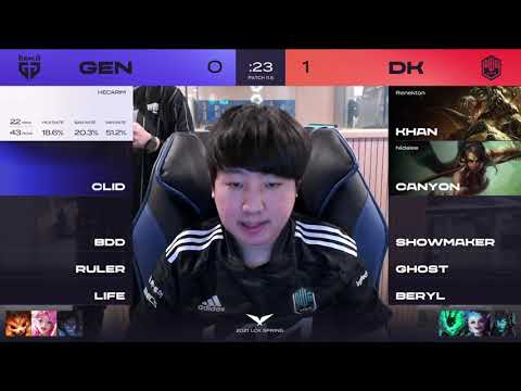 DK vs GEN  Game 2Finals Spring Playoffs 2021 DWG KIA vs Gen G[ Full game]