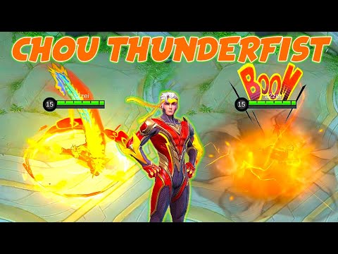 Chou Thunderfist Skin VS Dragon Boy Skin Mobile Legends Bang Bang