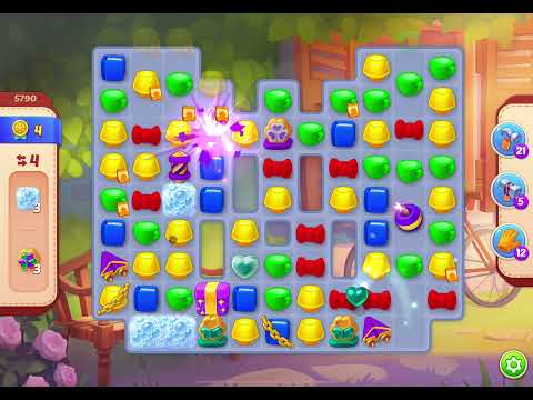 HomeScapes Level 5790 no boosters (15 moves)