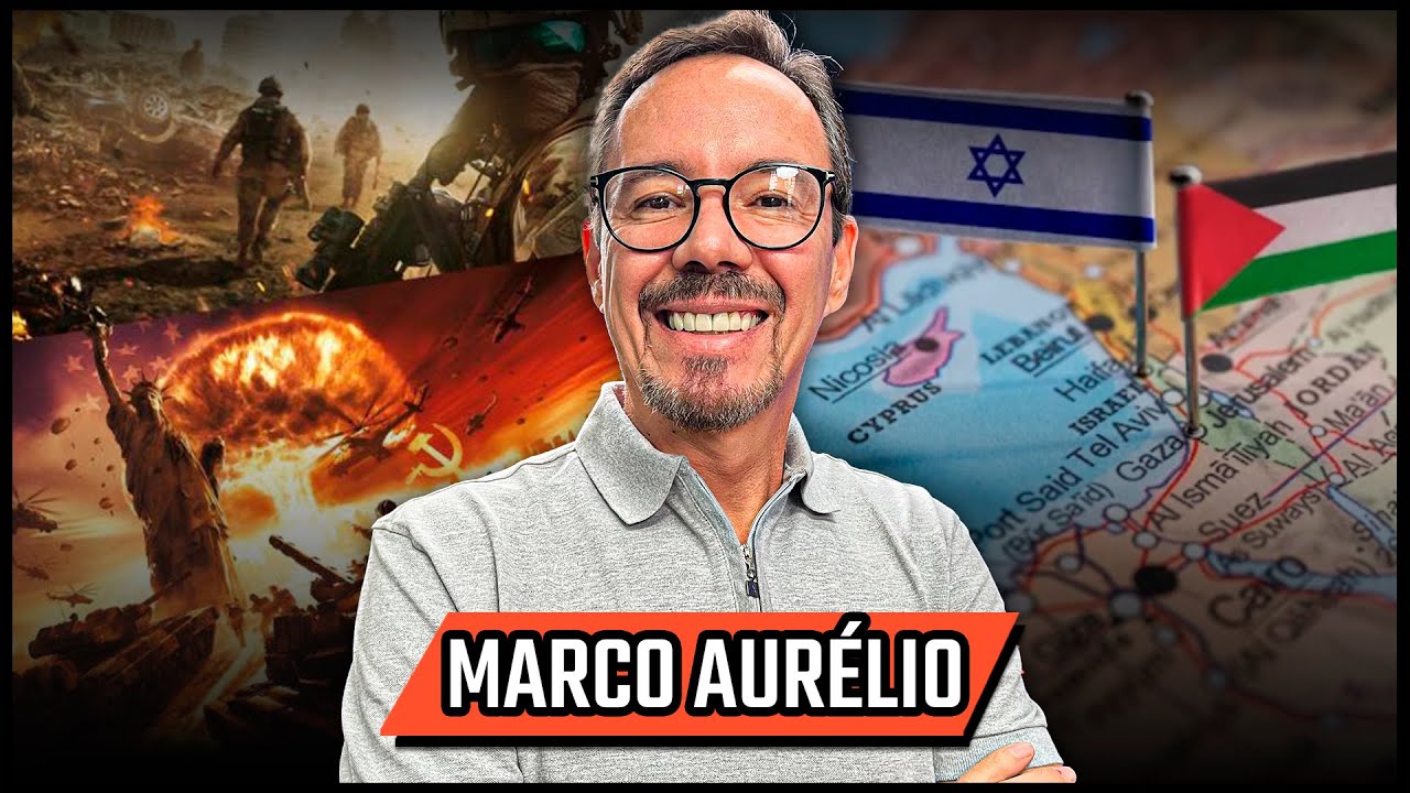 PROCURADOR  DE JUSTIÇA MARCO AURÉLIO - O INICIO DA 3° GUERRA MUNDIAL  - Podcast 3 Irmãos #646