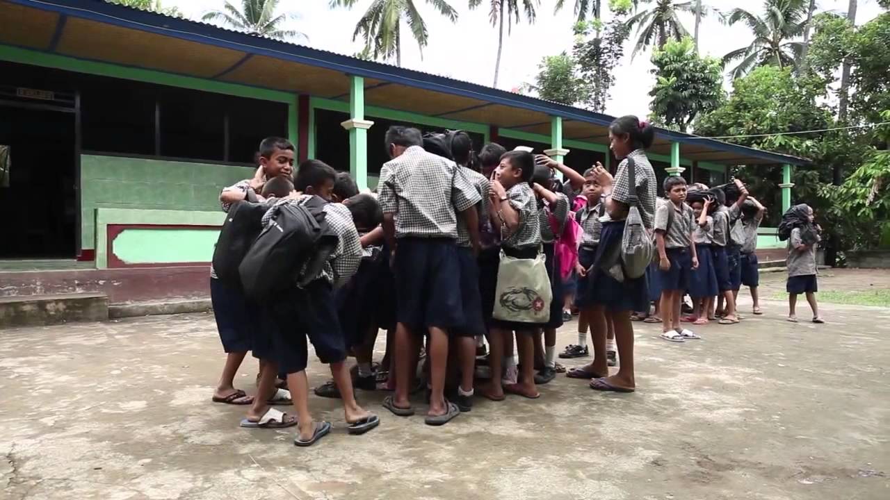 Sekolah School and Disaster Risk Reduction English subtitle