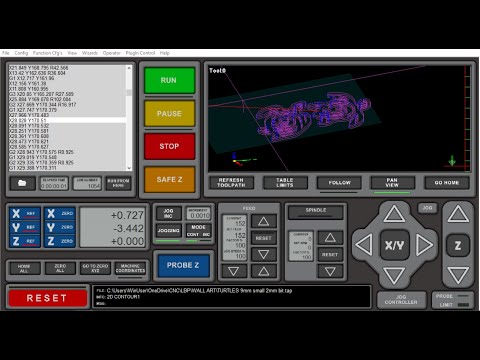 3axis touch screen for mach3