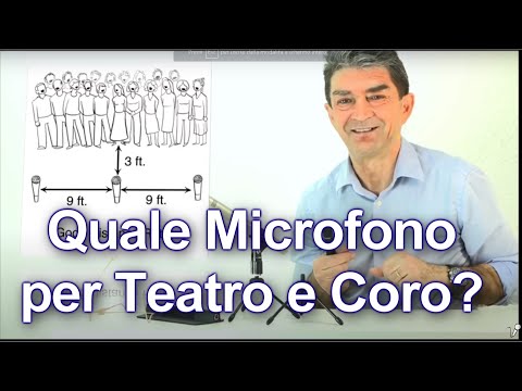 Come usare i Microfoni per Coro e Teatro: quale è il miglior microfono da usare?