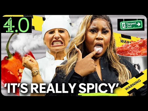 Nella Rose Tells Chloe Burrows To Eat A Scotch Bonnet! | Tapped Out | @channel4.0
