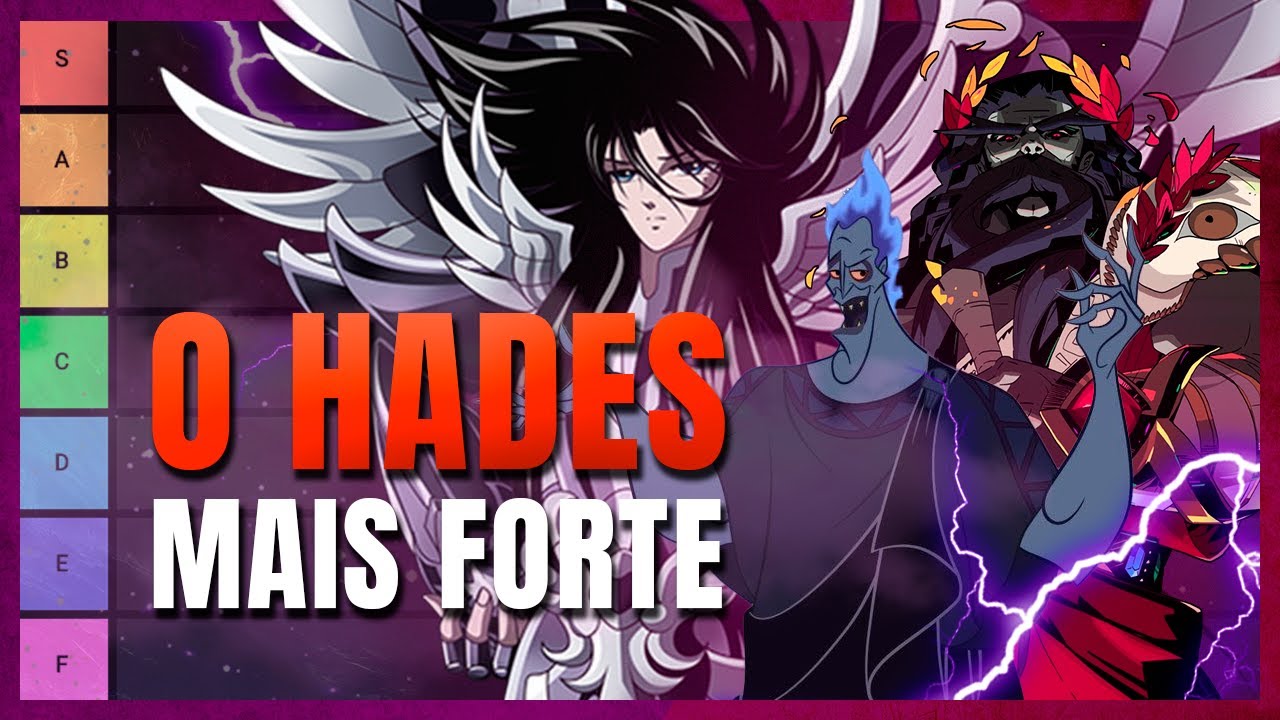 RANQUEANDO VERSÕES DO HADES - OS MAIS PODEROSOS [TIER LIST]