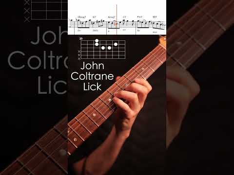 John Coltrane's Satellite Lick - Jazz Guitar Lick