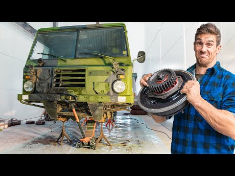 The REBUILD of our 6x6 Ex-Military Truck Has Started! Volvo TGB 13 Restoration (Week 2)