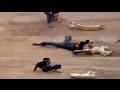 Video showing sadist boy  whirling a dog, ramming on road