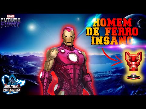 TESTES COM O IRON MAN (NOVO TRAJE) NOS MODOS PVE - MARVEL FUTURE FIGHT
