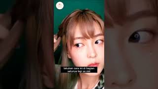 Gaya Ikat Rambut Ala Korea # Shorts