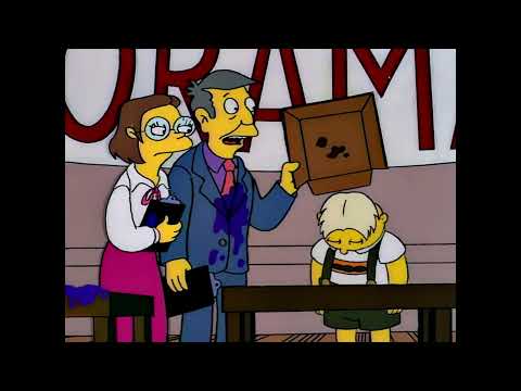 The Simpsons - Üter Charlie and the Chocolate Factory diorama