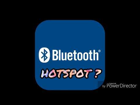 HOW TO MAKE BLUETOOTH YOUR HOTSPOT