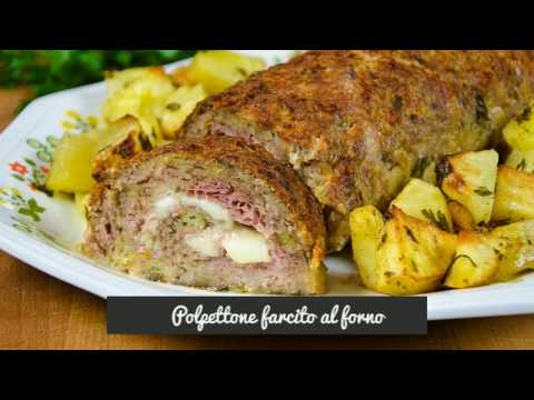 POLPETTONE DI CARNE FARCITO - Stuffed meatloaf
