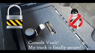 Console Vault in my 2020 Ram - Installation and thoughts!